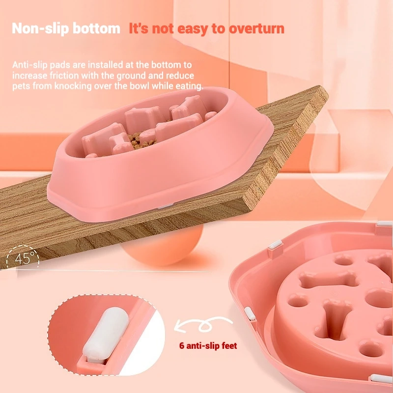 Maze Slow Feeder Bowl for Small and Medium Dogs - Image 2