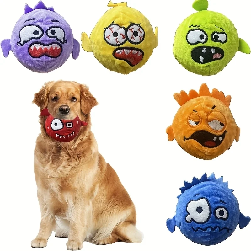 Interactive Funny Sound Dog Ball Toy