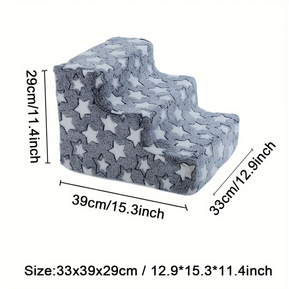 Star Pattern Pet Climbing Steps - Image 7