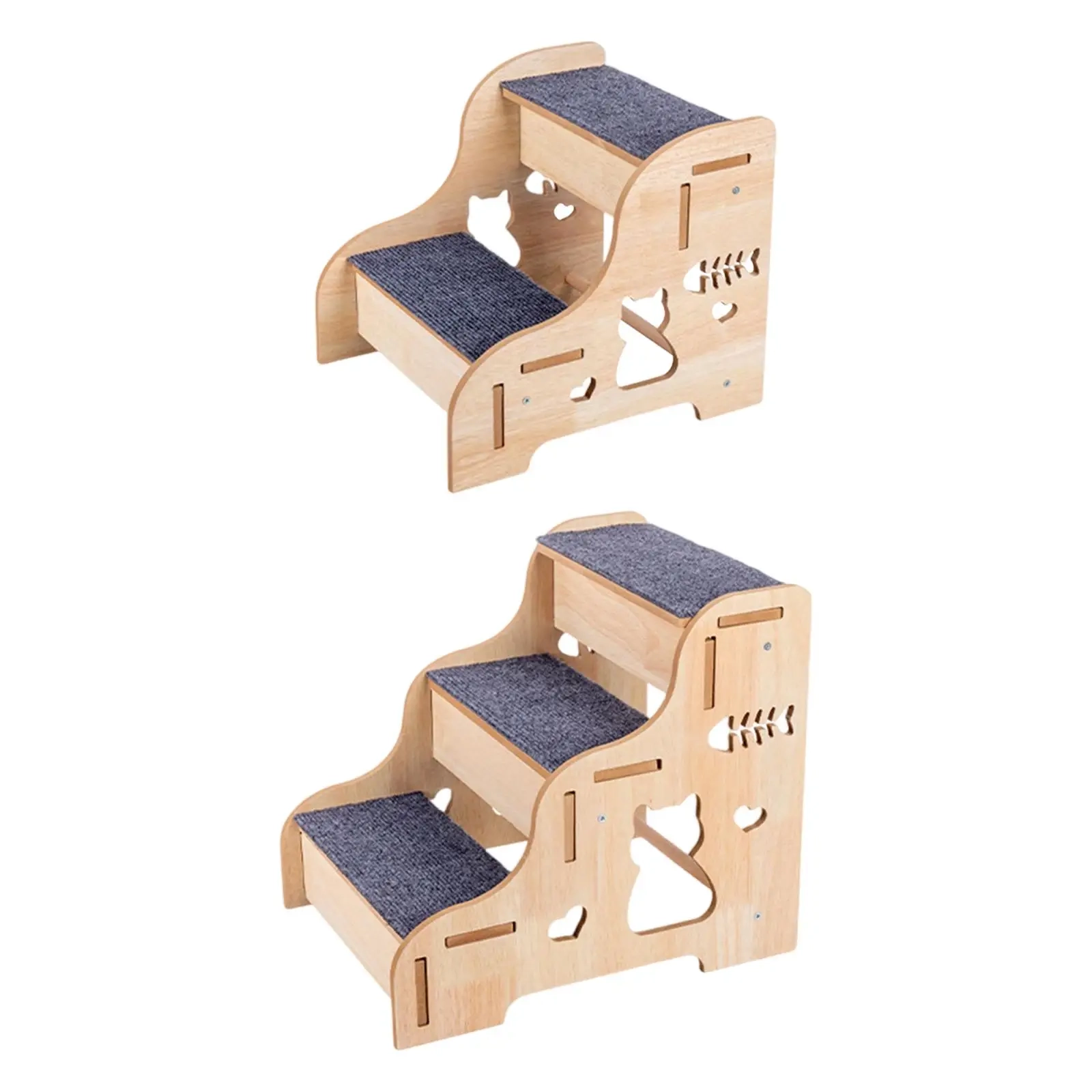 3-Step Grip Pet Stairs