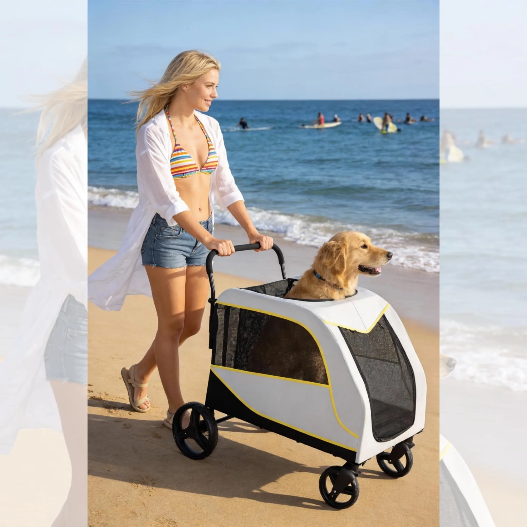 All-Terrain Large Pet Stroller - Image 5
