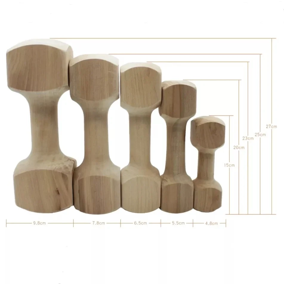 Wooden Dumbbell Chew Toy - Image 5