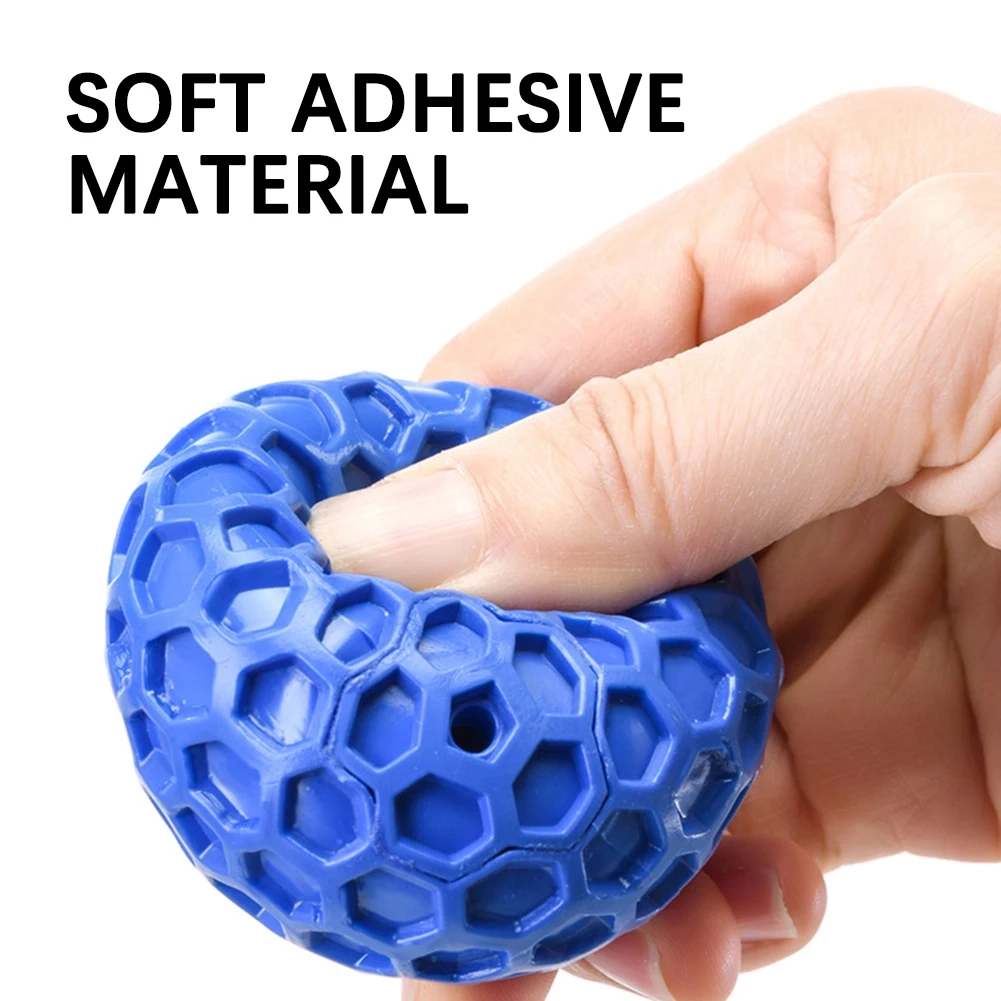 Honeycomb Squeaky Dog Ball - Image 3