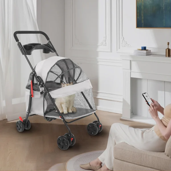 Lightweight Foldable Pet Stroller