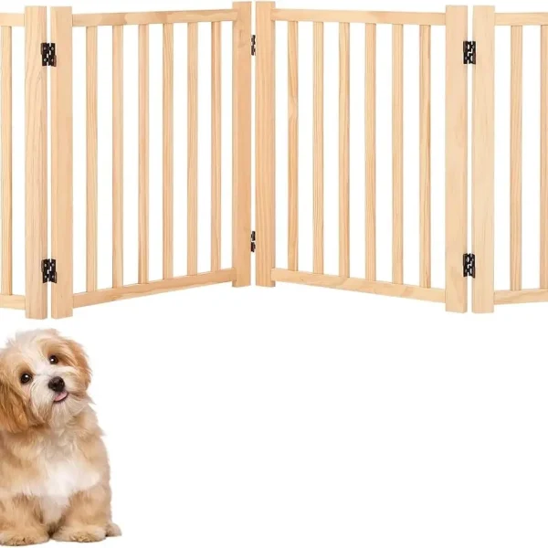 Freestanding Foldable Pet Gate