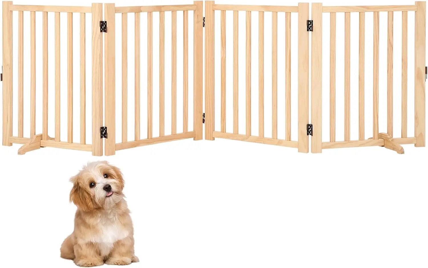 Freestanding Foldable Pet Gate
