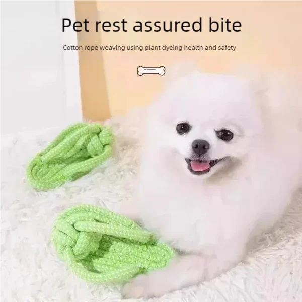 Knotted Rope Dog Toy for Small Dogs