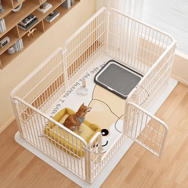 Anti-Climb 6-Panel Pet Enclosure