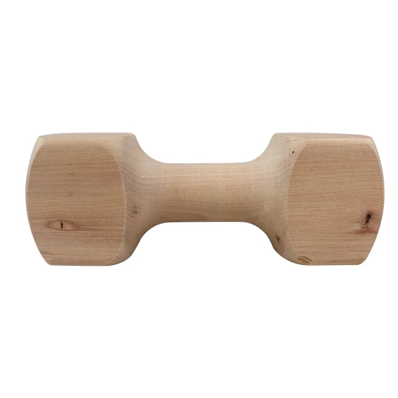 Wooden Dumbbell Chew Toy - Image 6