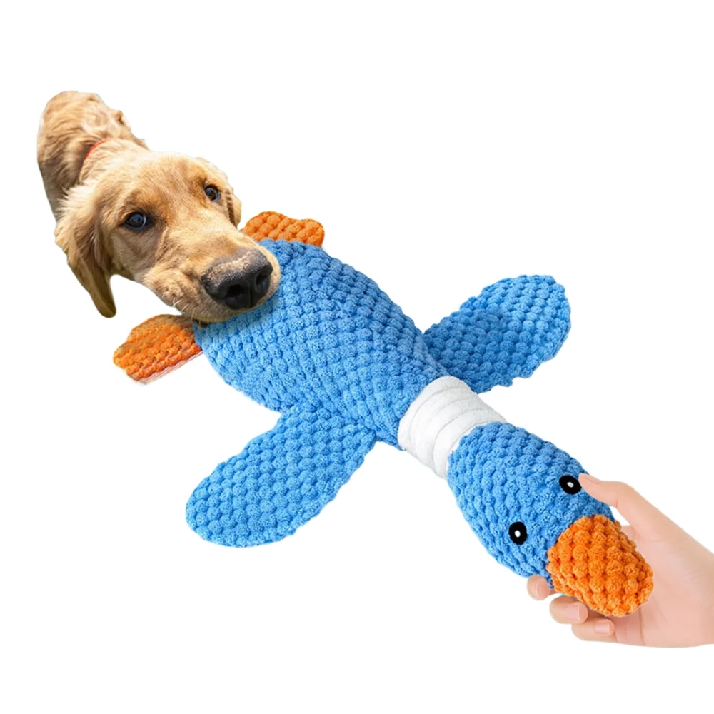 Corduroy Platypus Dog Toy for Interactive Play - Image 4