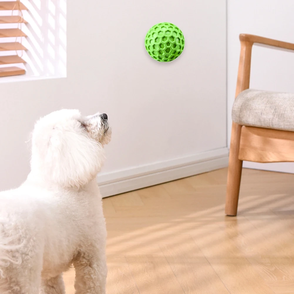 Honeycomb Squeaky Dog Ball - Image 6