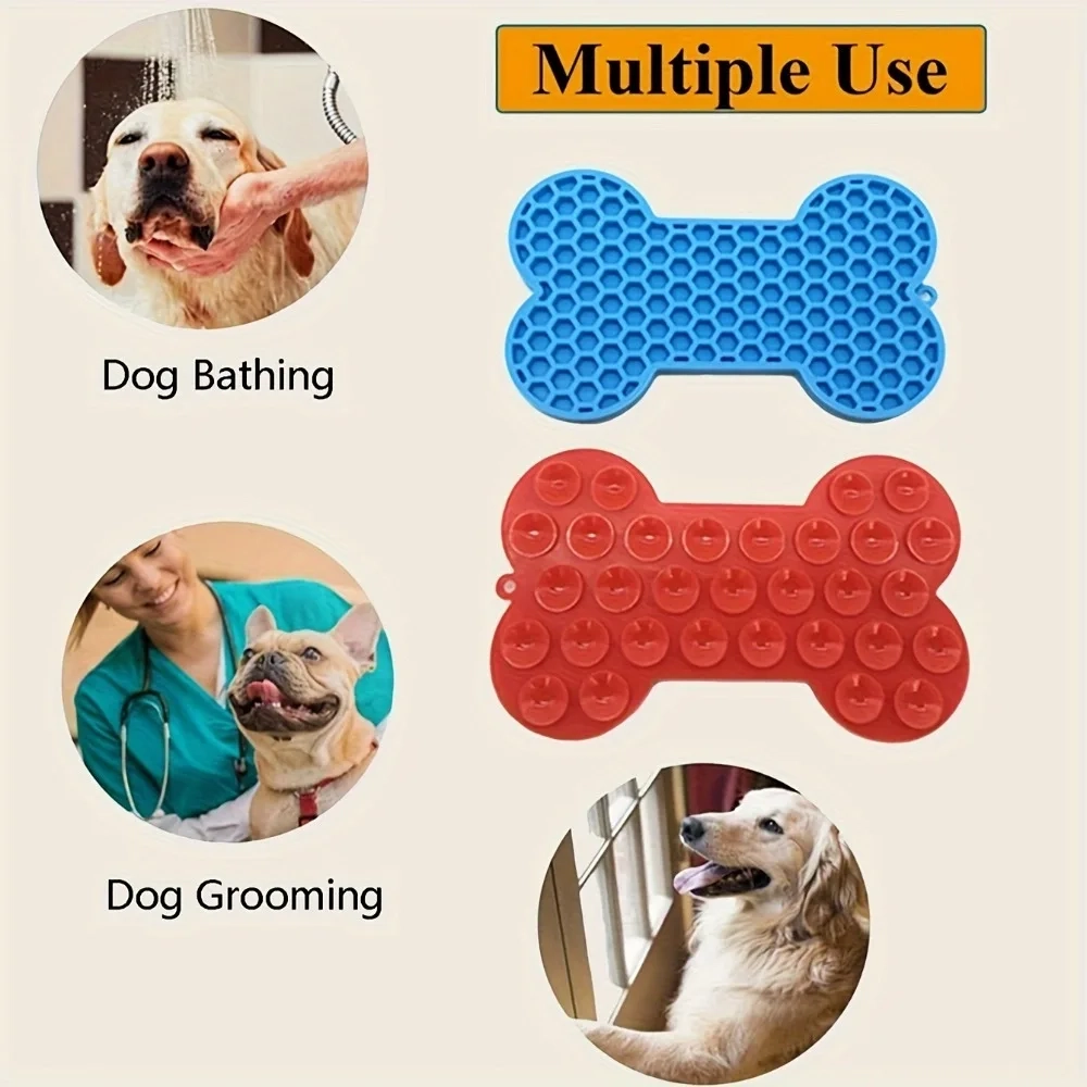 Bone-Shaped Dog Lick Mat - Image 3