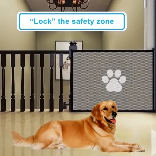 Pet Safety Barrier Net for Doorways and Stairs