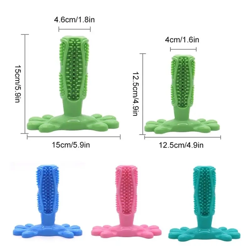 Squeaky Dog Toothbrush Chew Toy - Image 5