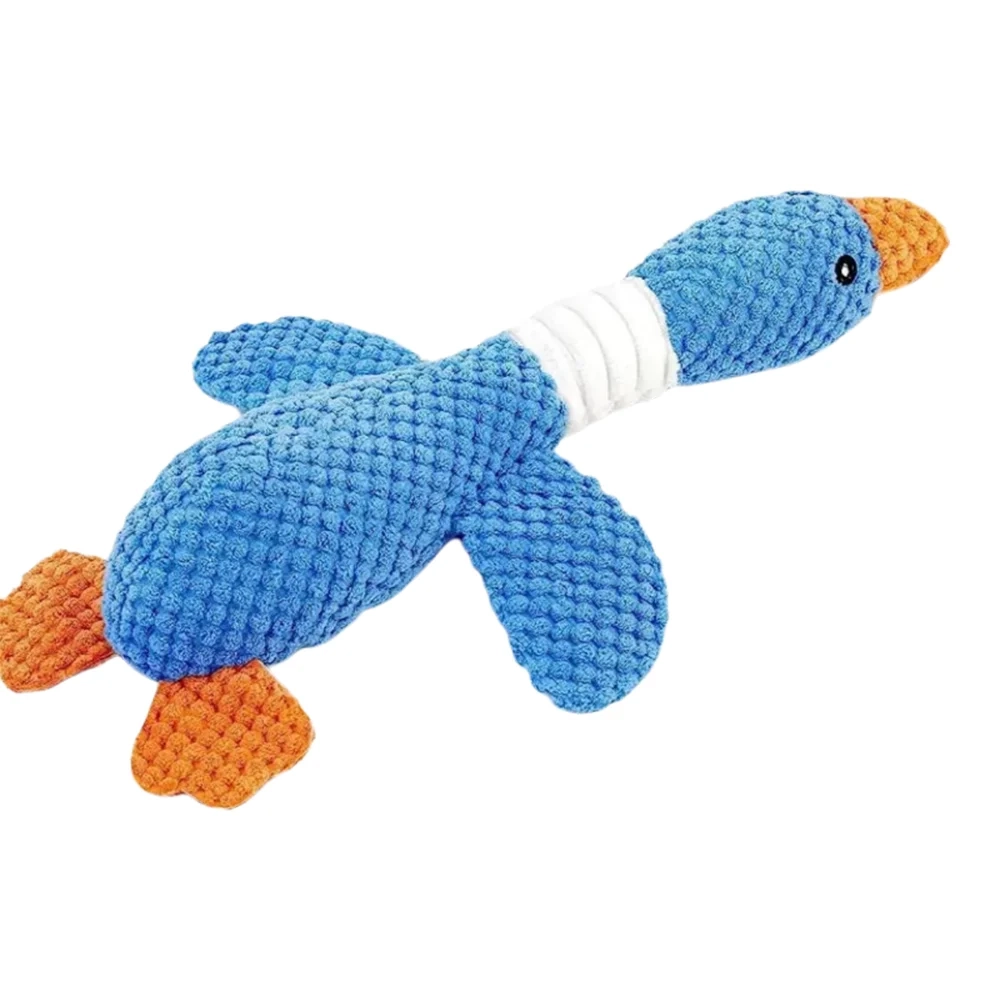 Corduroy Platypus Dog Toy for Interactive Play - Image 3