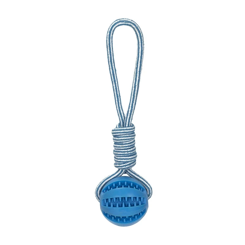 Treat Dispensing Rubber Ball Dog Toy - Image 7