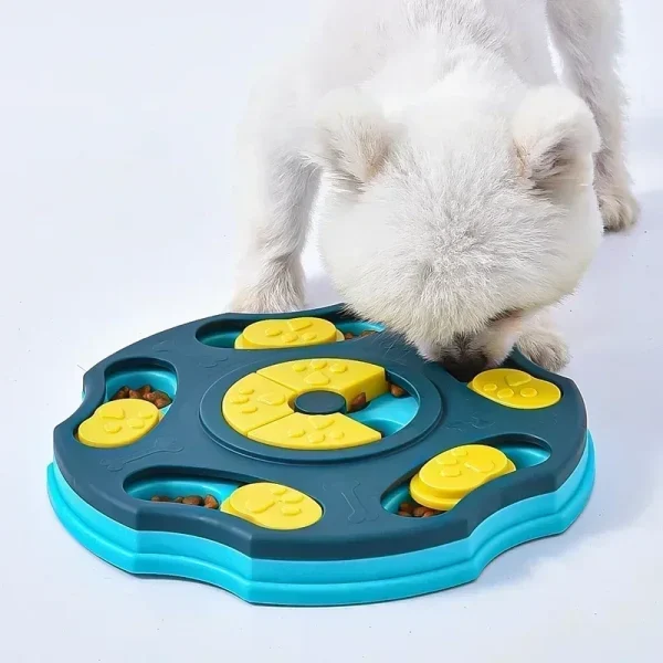 Interactive Slow Feeder Puzzle Bowl for Dogs