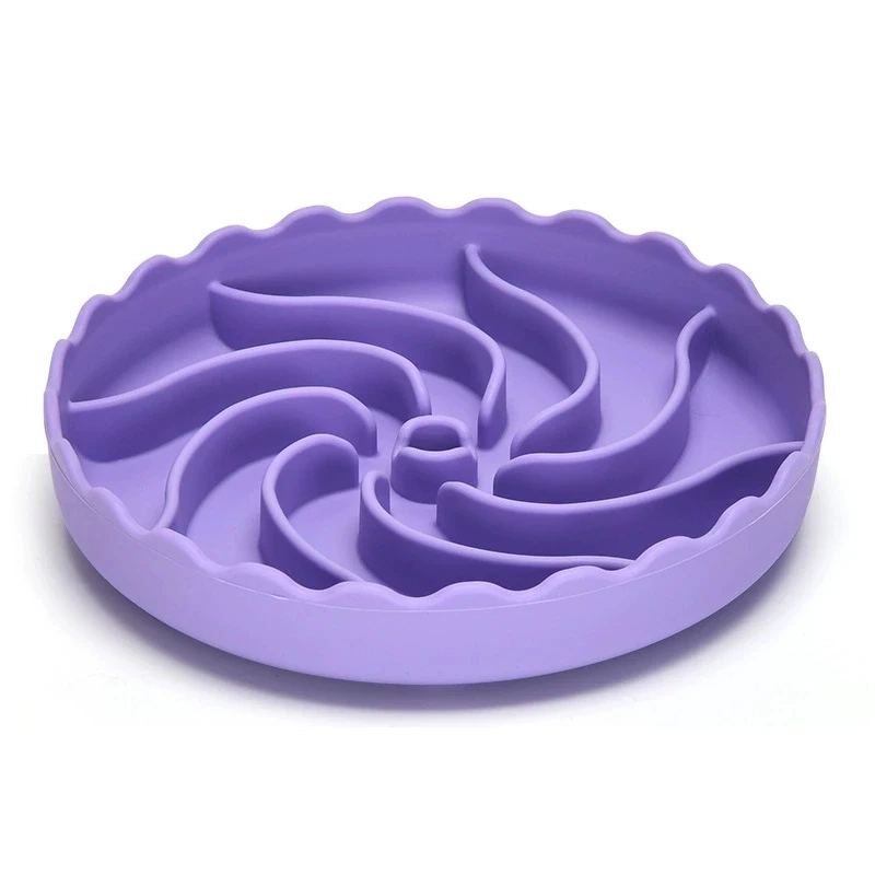 Silicone Slow Feeder Bowl with Suction Base for Dogs - Image 10