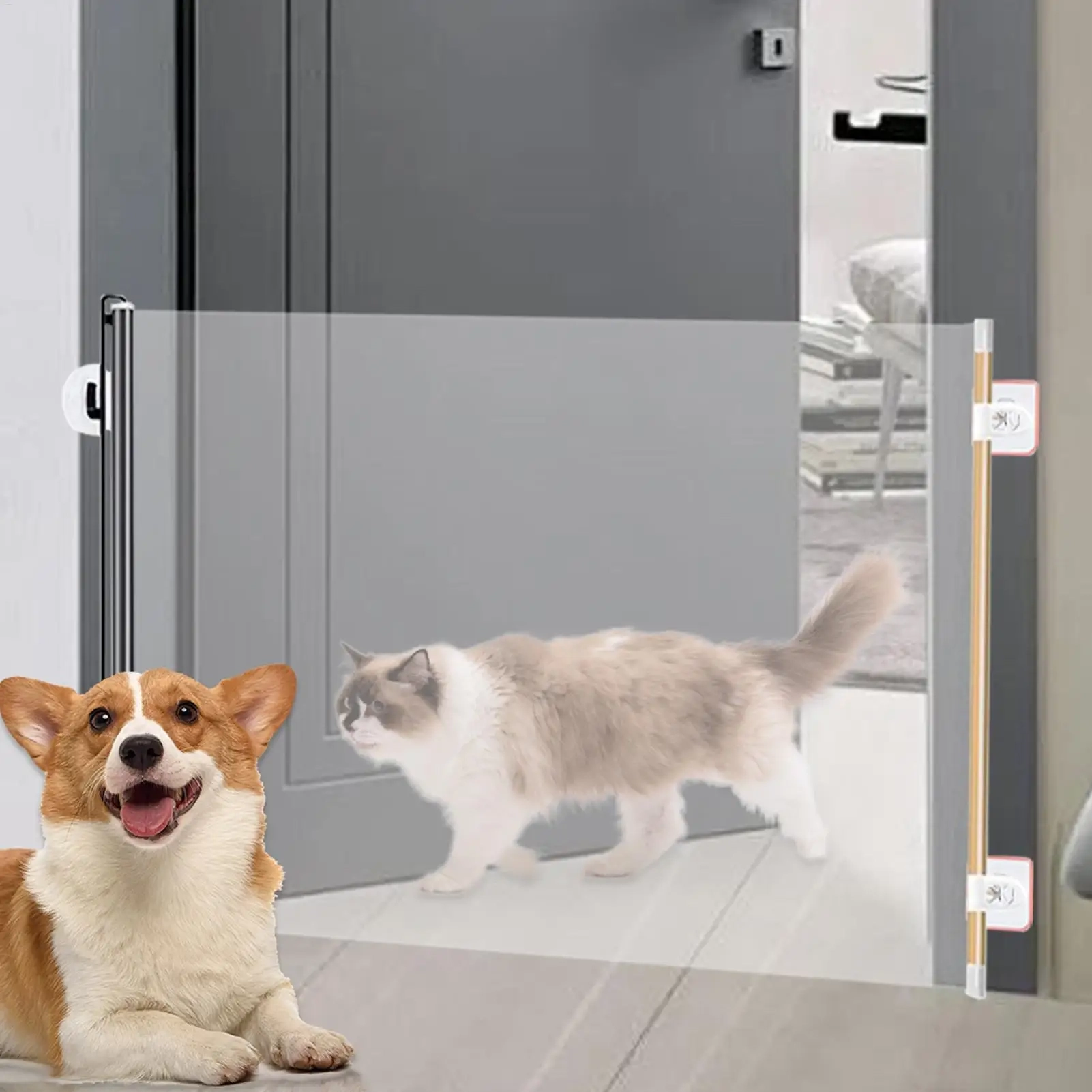 Expandable Mesh Pet Divider