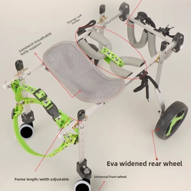 Adaptive 2-Wheel & 4-Wheel Mobility Cart - Image 3