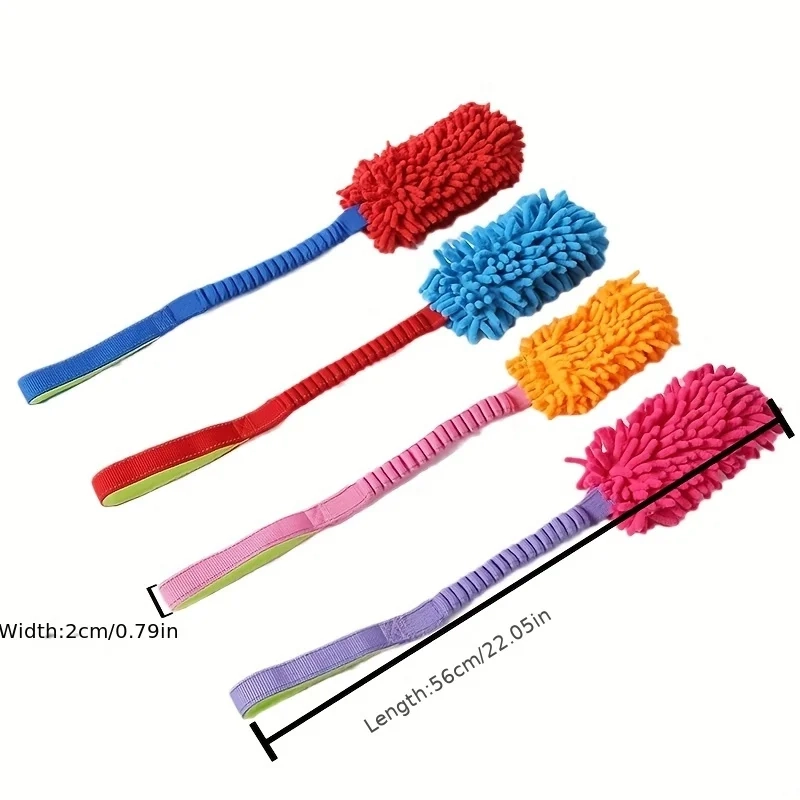 Rubber Fetch Ball Dog Toy with Optional Rope - Image 2