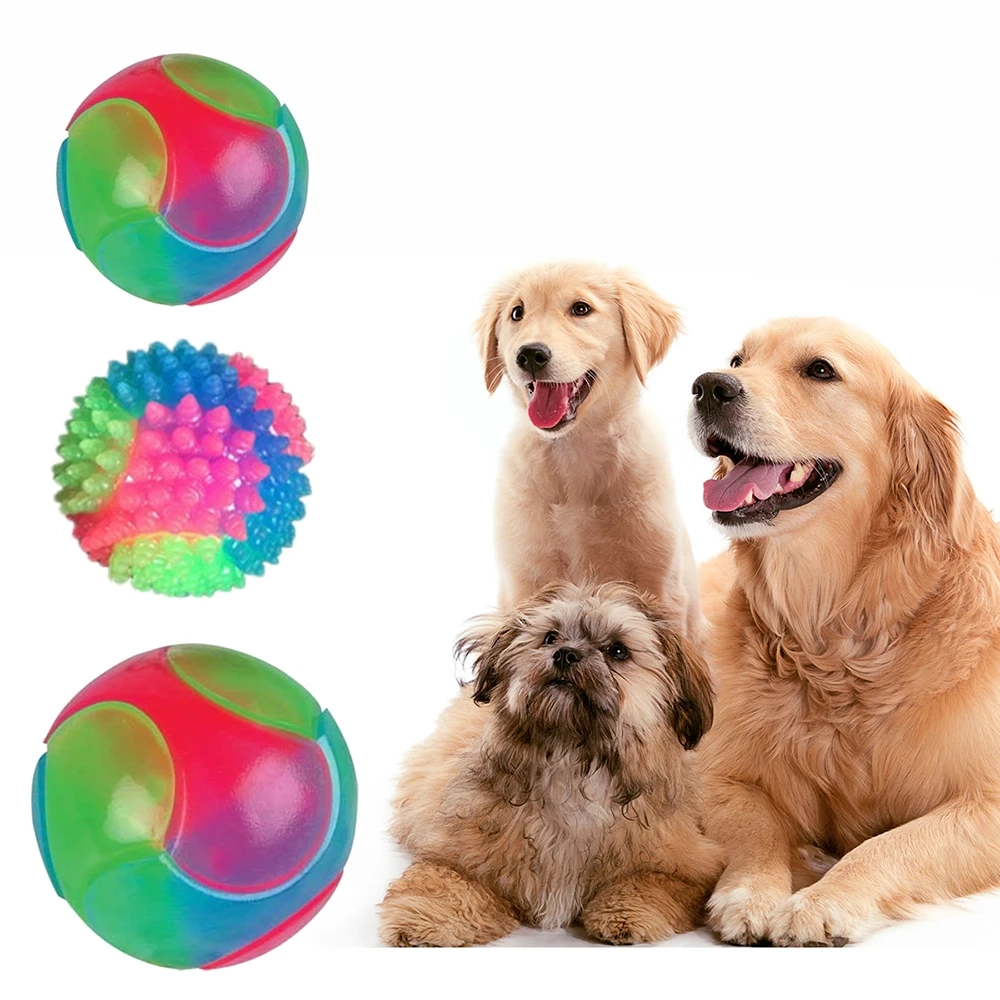 Light-Up Dog Ball for Interactive Fetch and Active Play - Image 2