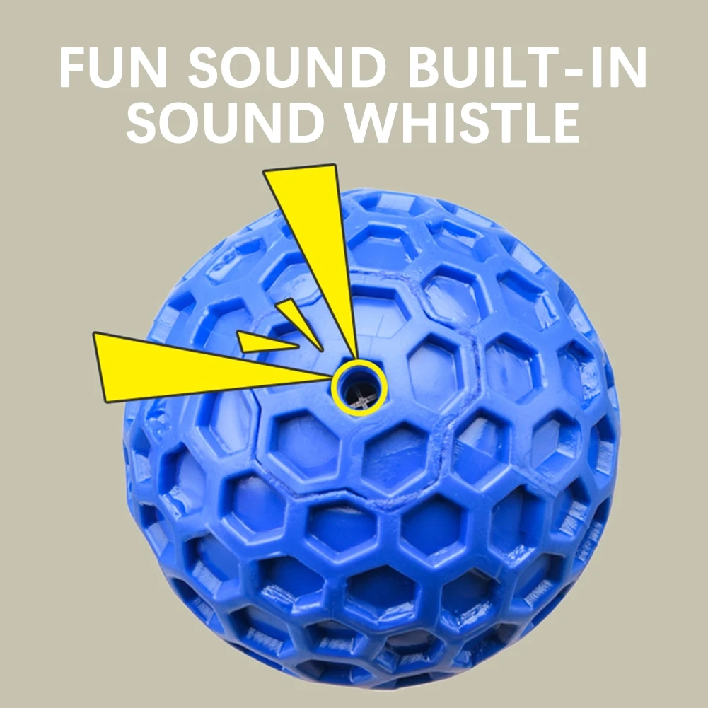 Honeycomb Squeaky Dog Ball - Image 5
