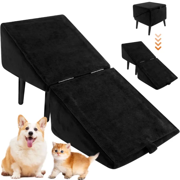 Split Ottoman Pet Ramp