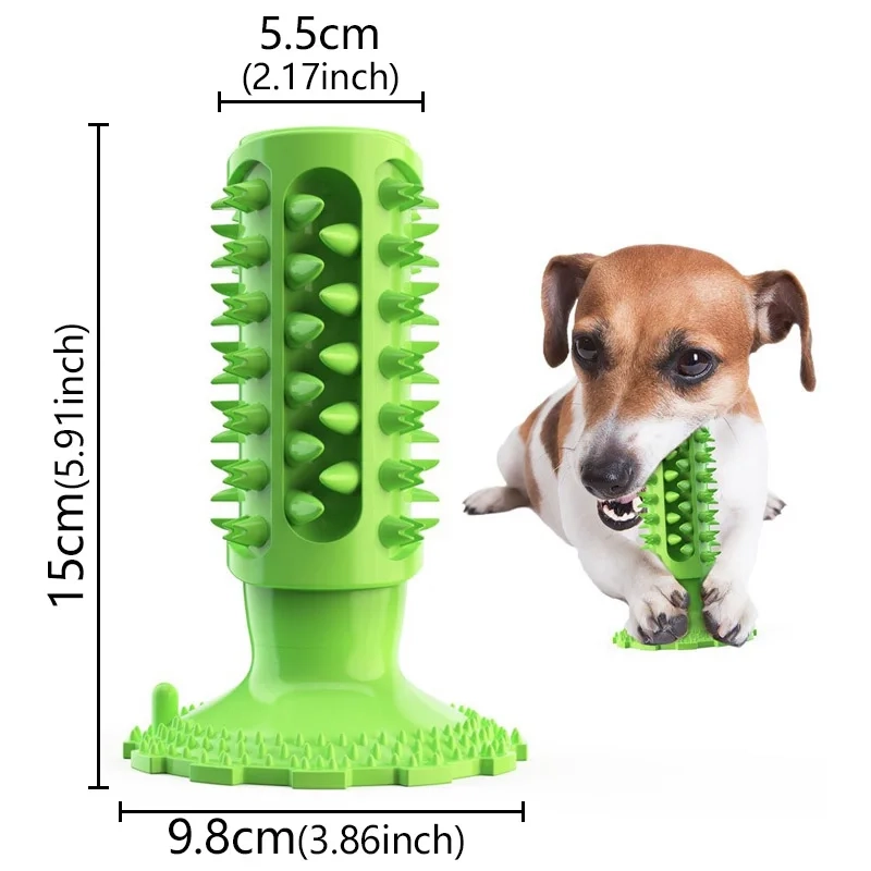 Dumbbell Rubber Dog Chew Toy - Image 7