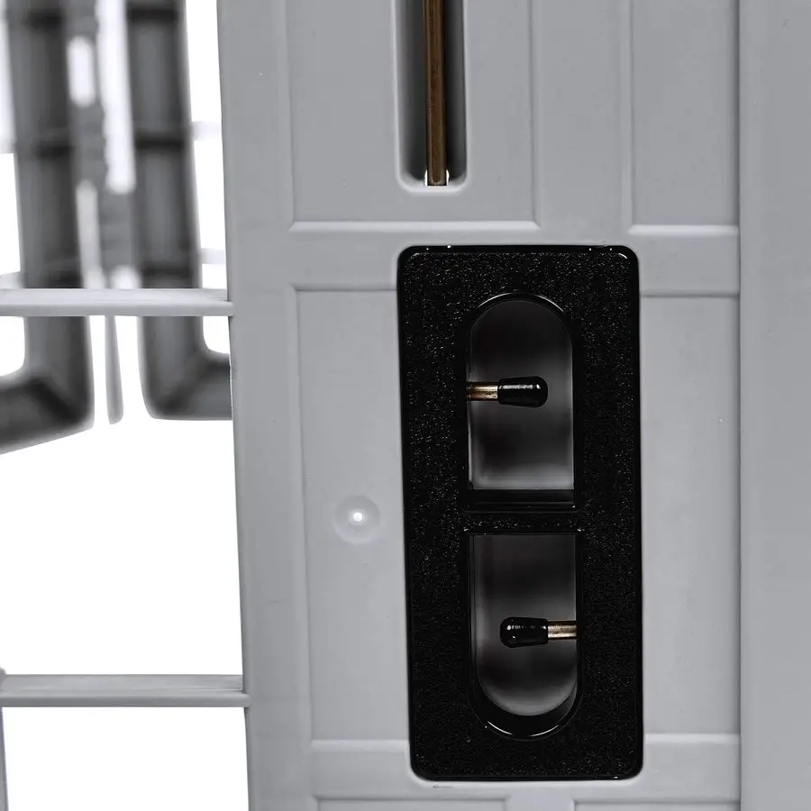 8-Panel Pet Playpen with Locking Gate - Image 4