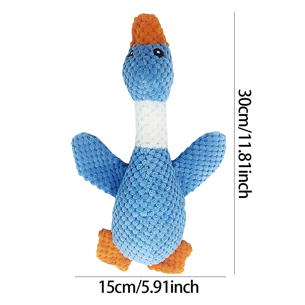 Corduroy Platypus Dog Toy for Interactive Play - Image 2