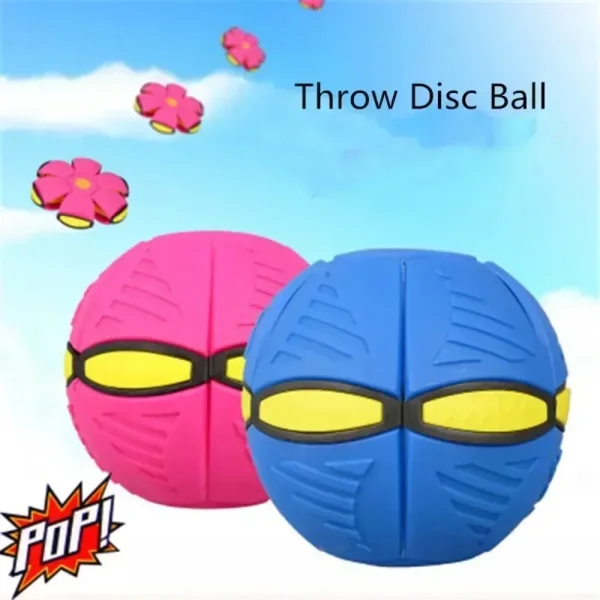Flying Saucer Dog Toy Ball
