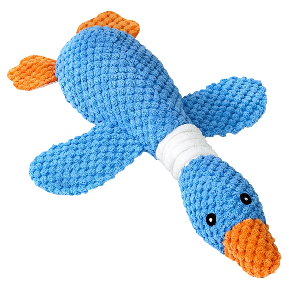 Corduroy Platypus Dog Toy for Interactive Play - Image 8