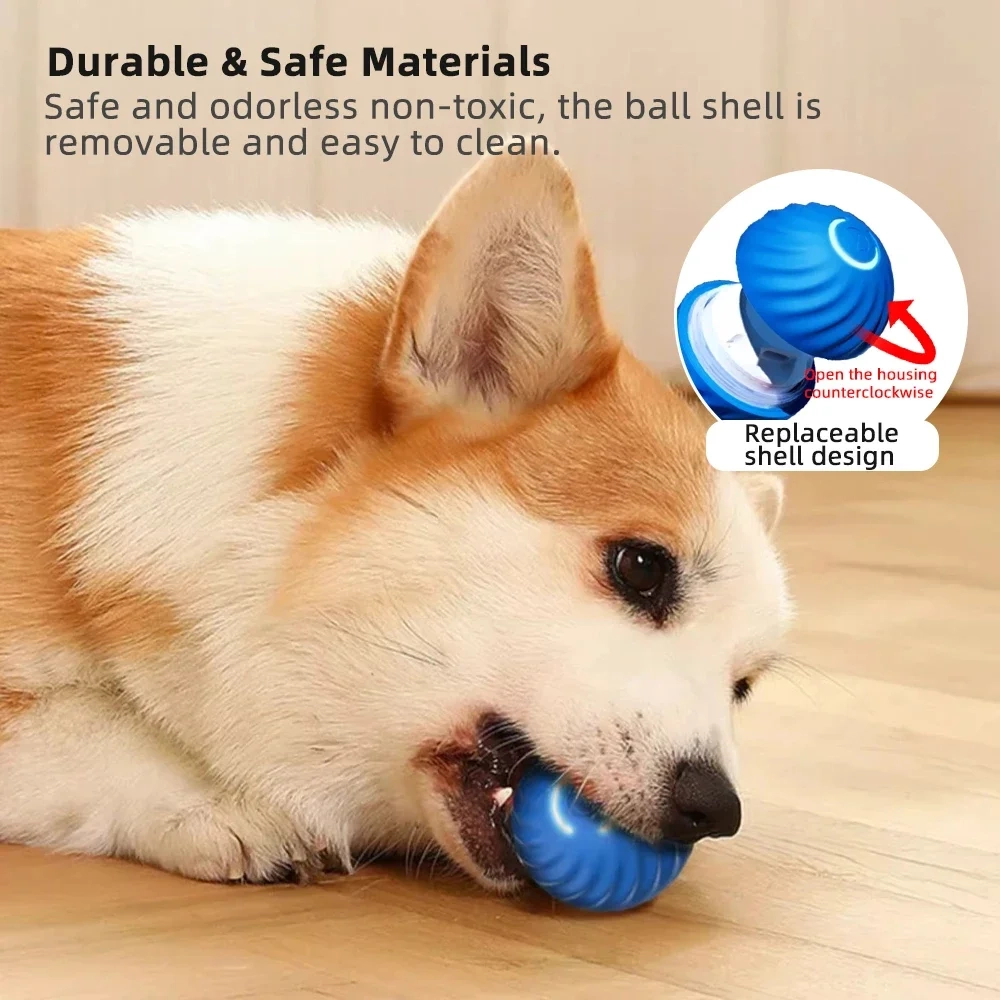 Smart Moving Dog Ball for Interactive Play and Daily Enrichment - Image 2