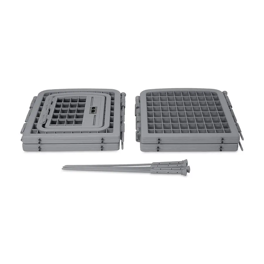 8-Panel Pet Playpen with Locking Gate - Image 6