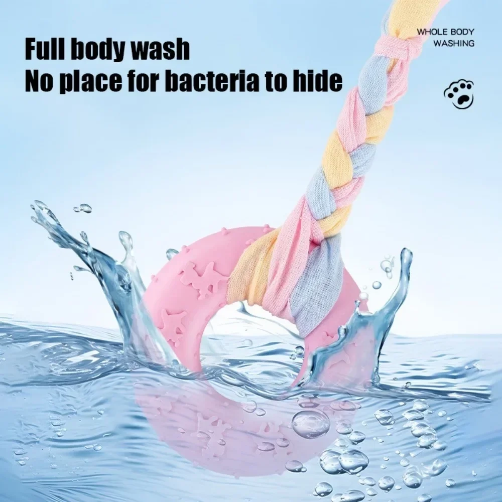 Braided Rope & Rubber Dog Toy - Image 2