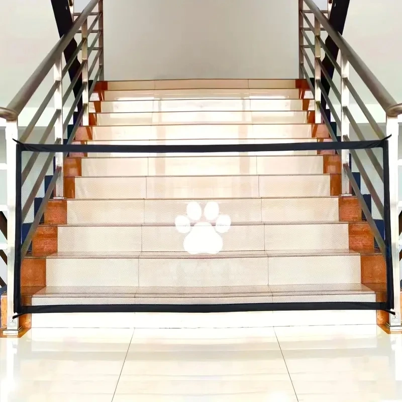 Pet Safety Barrier Net for Doorways and Stairs - Image 3