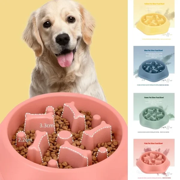 Maze Slow Feeder Bowl for Small and Medium Dogs