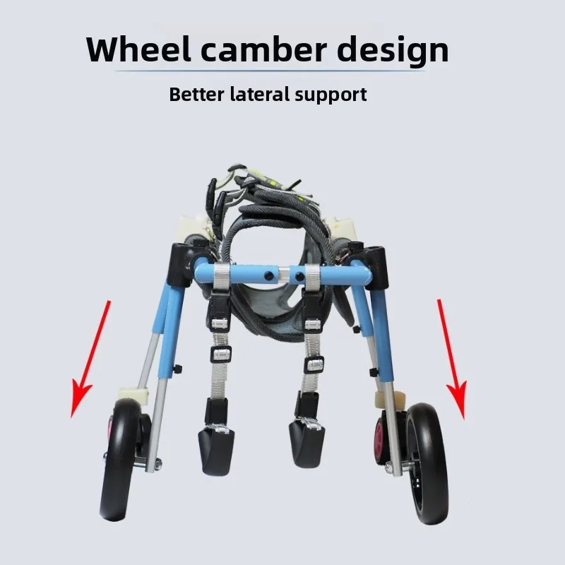 Four-Wheel Dog Mobility Cart - Image 2