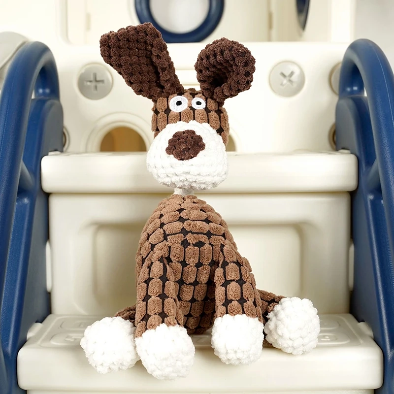 Cotton Rope Plush Squeaky Dog Toy - Image 4