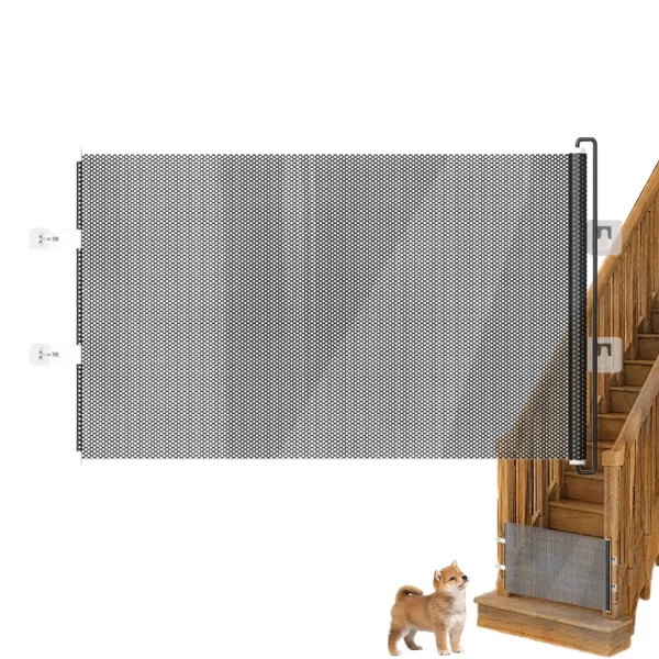 No-Drill Retractable Pet Gate