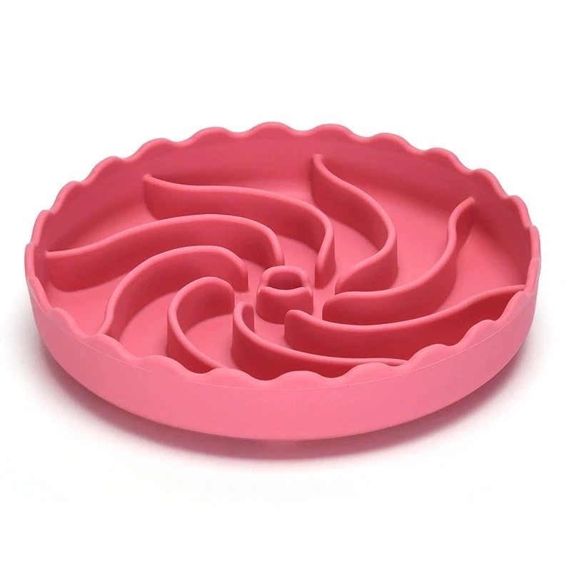 Silicone Slow Feeder Bowl with Suction Base for Dogs - Image 9
