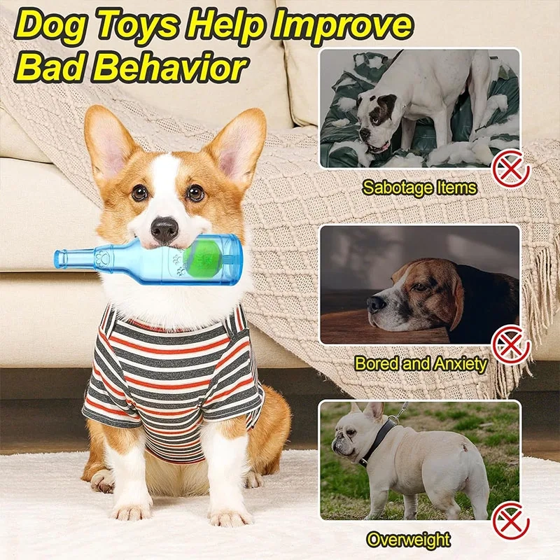 Bottle Squeak Fetch Toy - Image 5