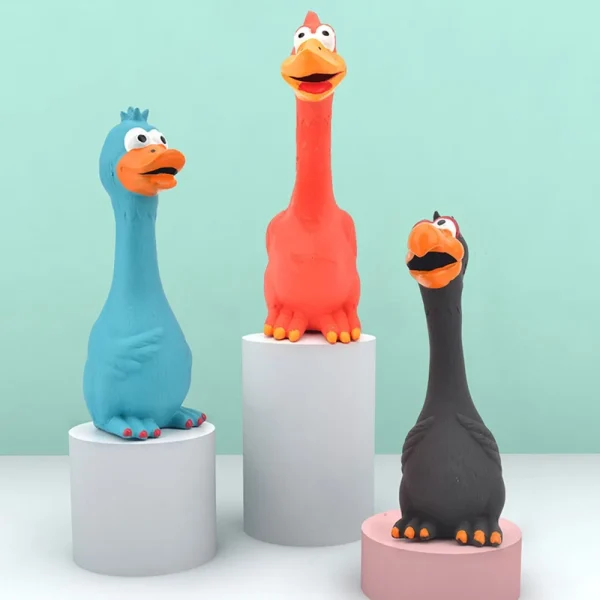 Interactive Chicken Dog Chew Toy