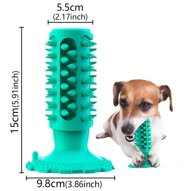 Dumbbell Rubber Dog Chew Toy - Image 8