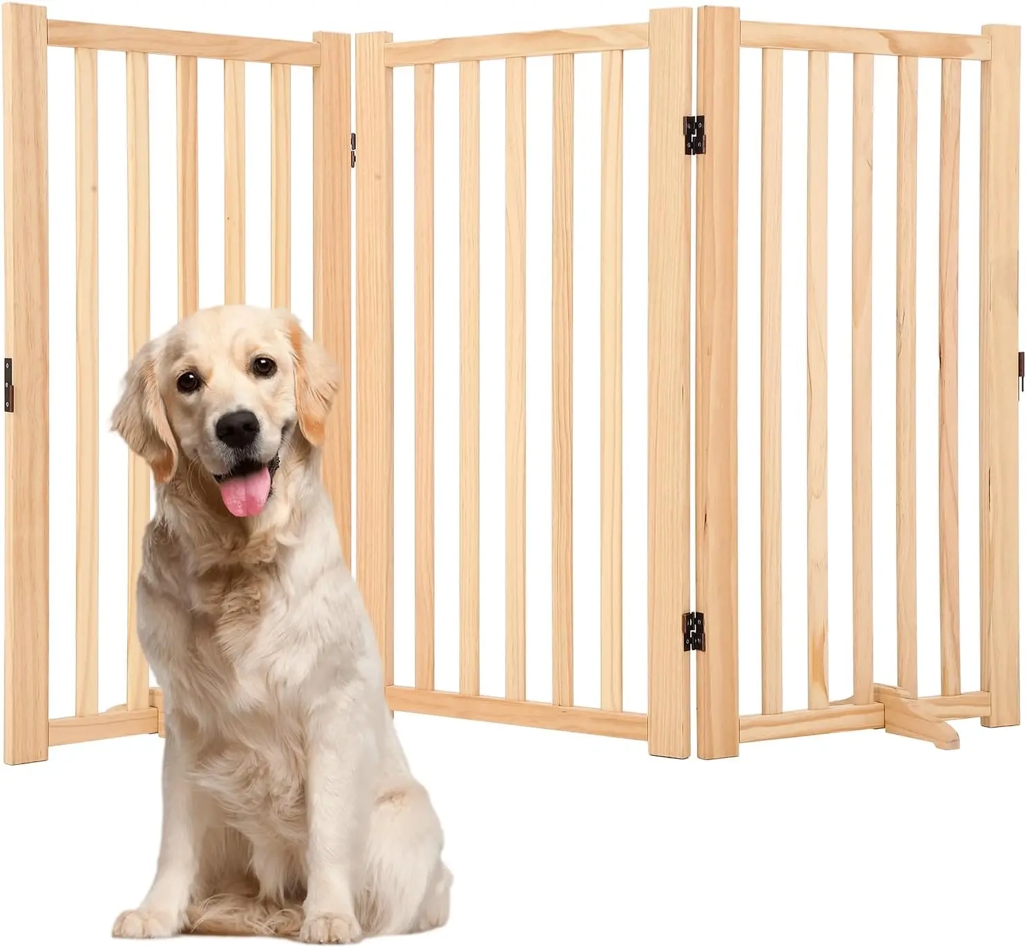Freestanding Foldable Pet Gate - Image 5