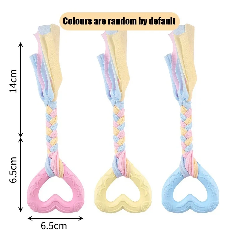 Braided Rope & Rubber Dog Toy - Image 11