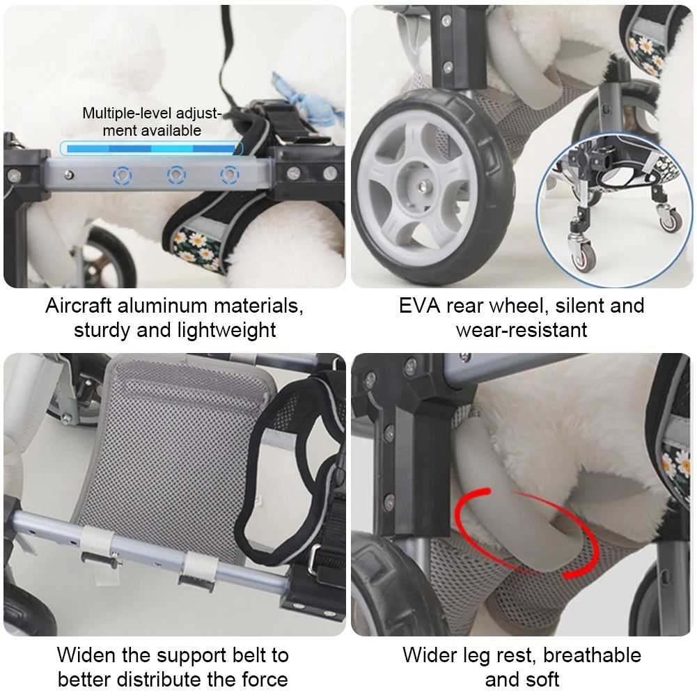 Hind Leg Rehab Mobility Cart - Image 5