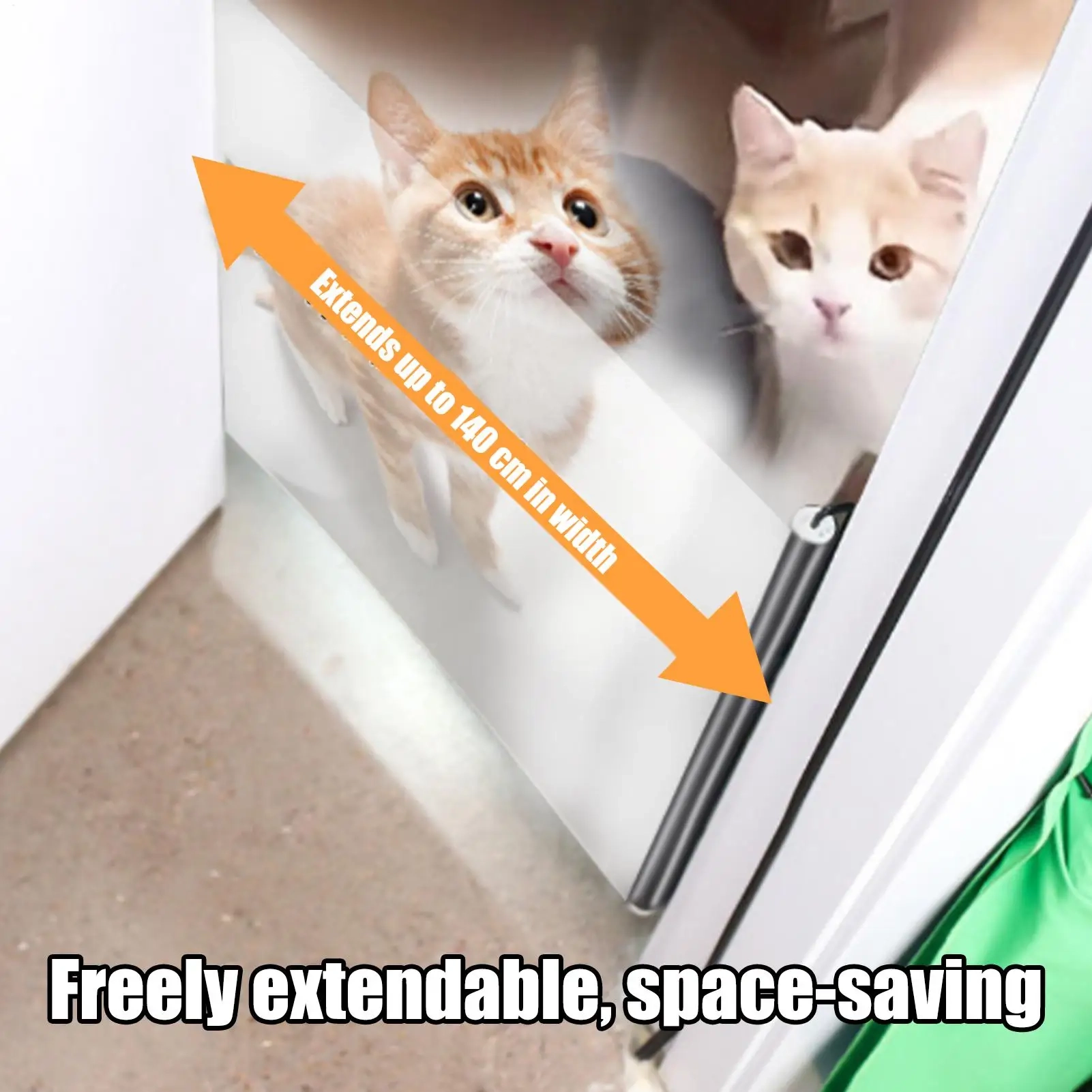 Expandable Mesh Pet Divider - Image 3