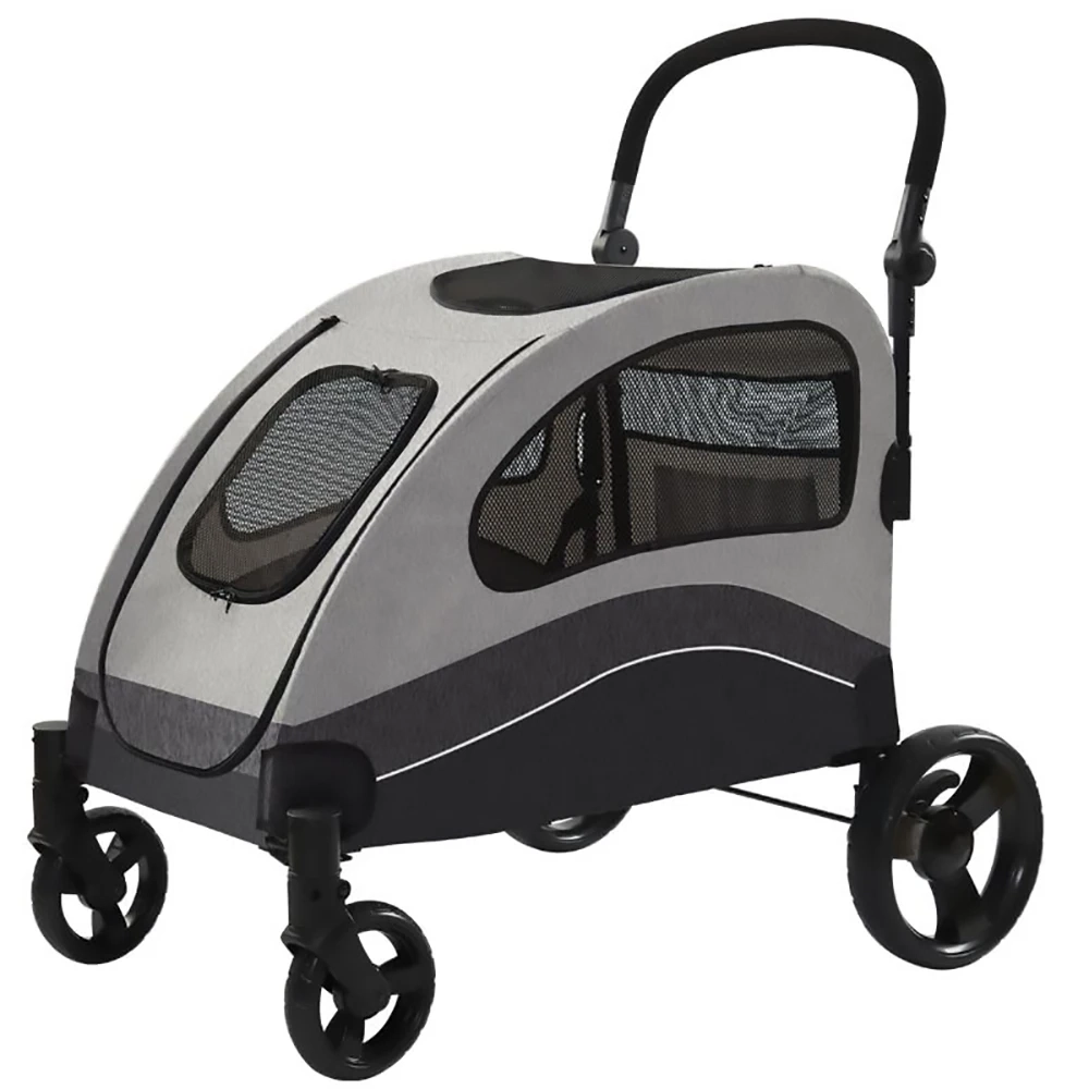 Large Pet Wagon Stroller with Adjustable Handle - Image 8